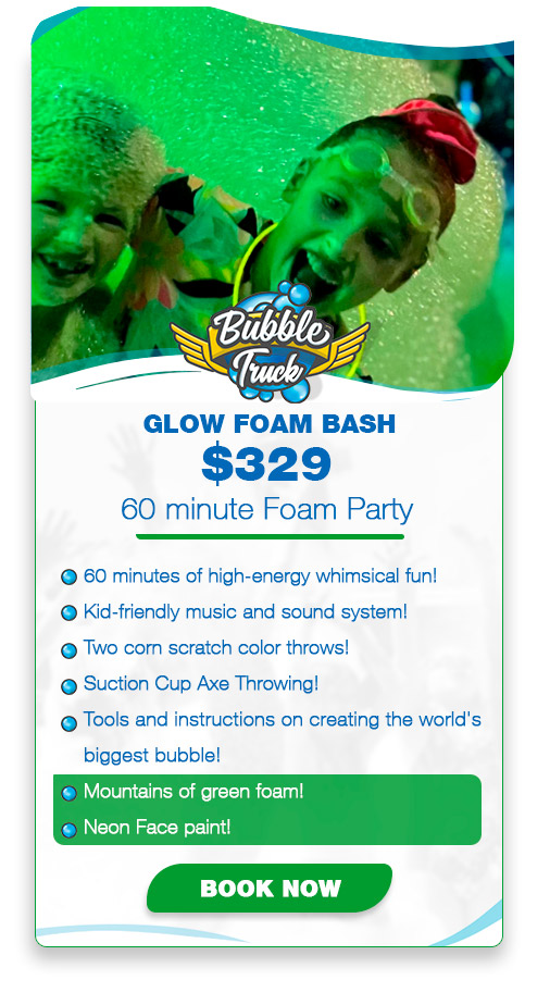 Glow Foam Bash information.